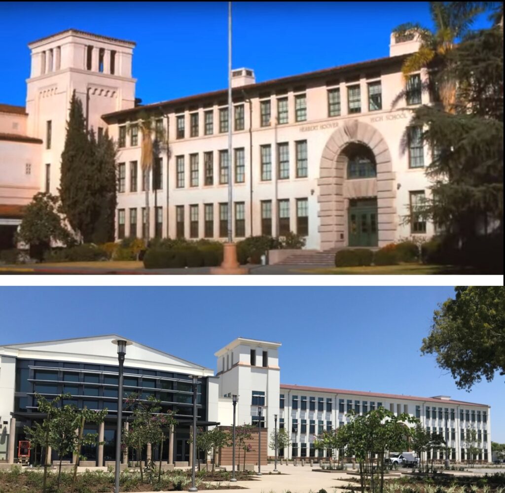 Hoover High School campus